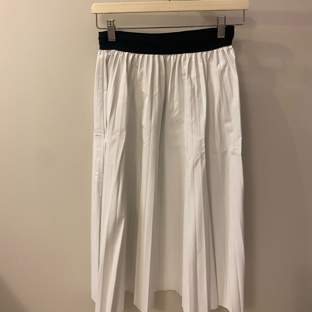 White skirt